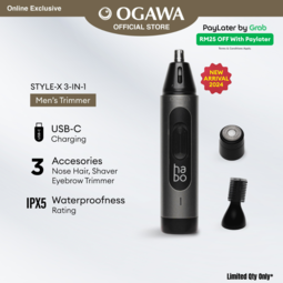 Habo by Ogawa StyleX 3-in-1 Men's Trimmer*